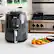 Alt View 18. Ninja - Air Fryer - Black/Gray.