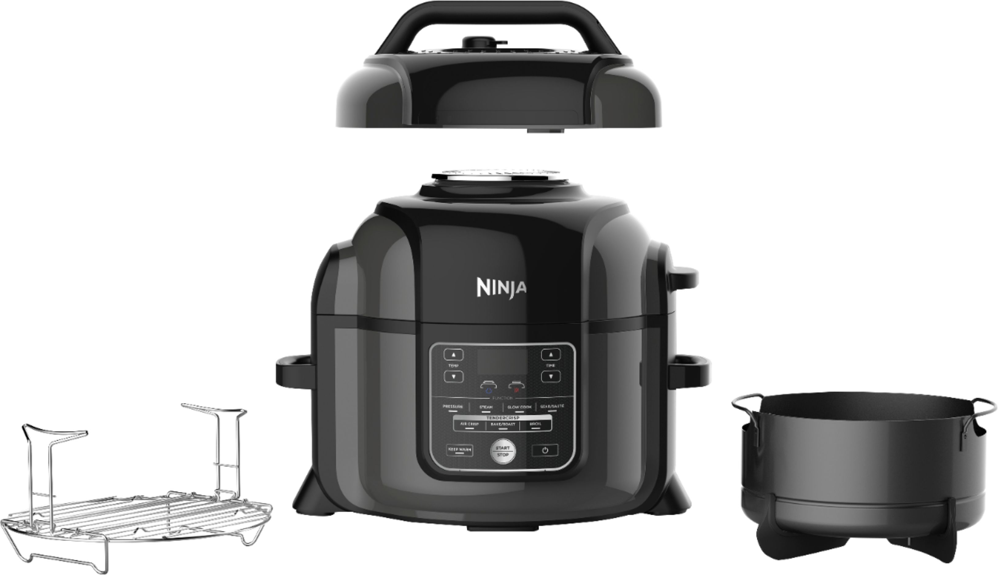 Ninja Foodi TenderCrisp Pressure Cooker, Black OP300
