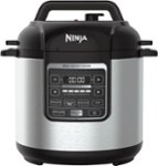 Angle Zoom. Ninja - 6-Quart Instant Cooker - Black/Silver.