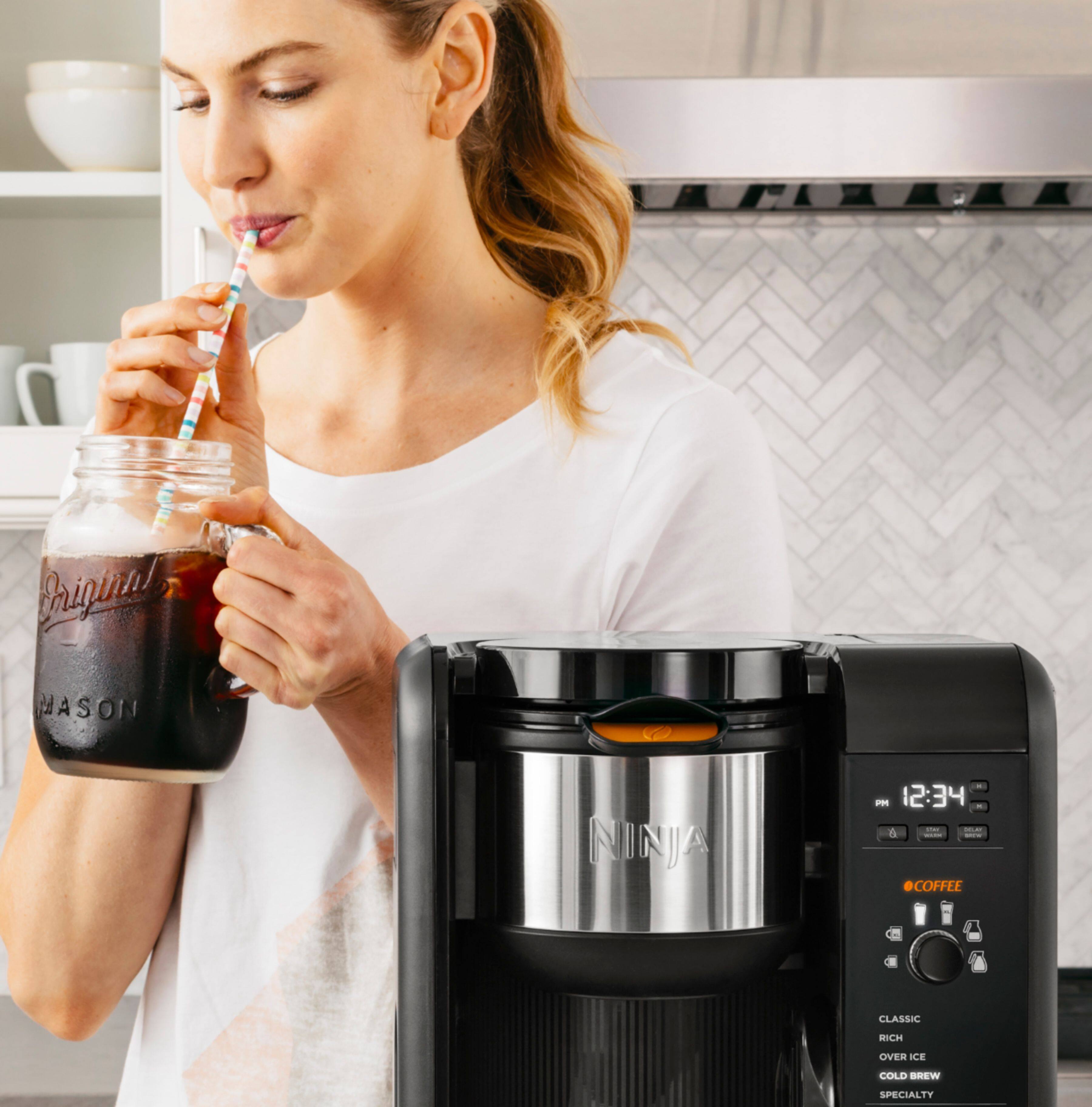 Customer Reviews Ninja Coffee Maker with Dishwasher Safe Component