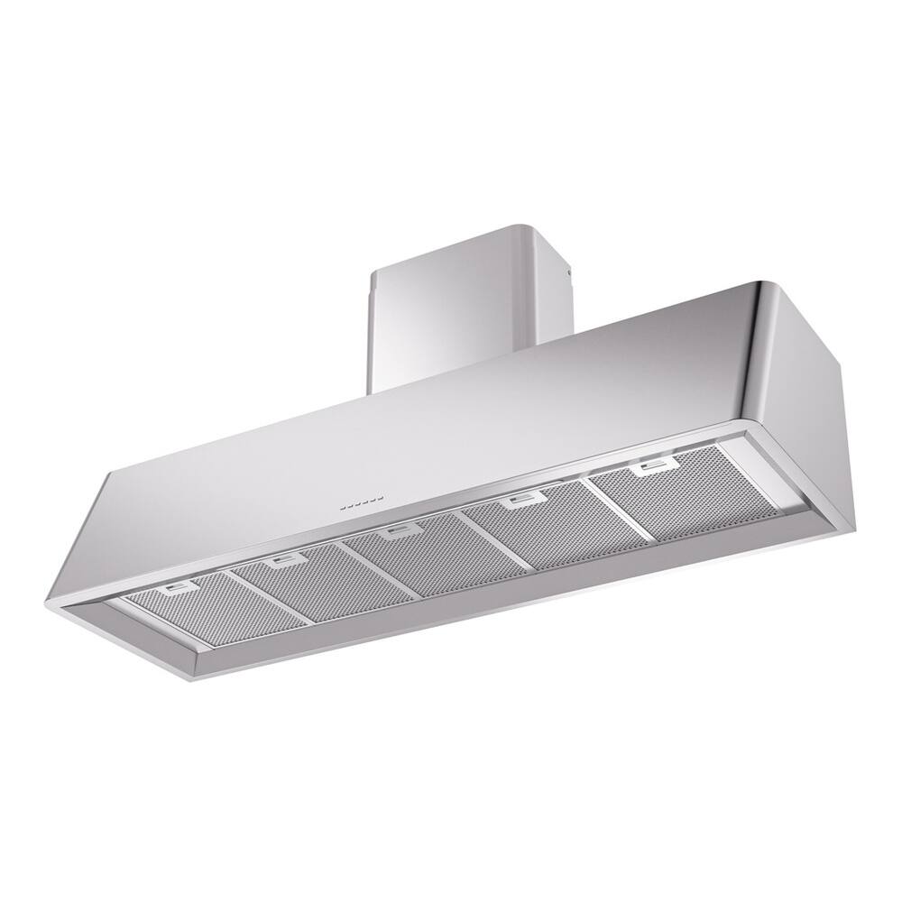 Alt View 1. ILVE - ILVE Nostalgie II 60 inch Ducted Wall Mount Range Hood with 850 CFM (Stainless Steel) - Stainless Steel.
