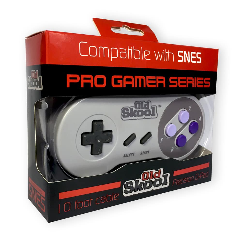 Old Skool - Pro Gamer Series Controller for SNES - Gray price history on PriceWatchPro