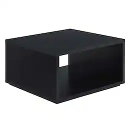 Convenience Concepts - Northfield Admiral Square Coffee Table - Black