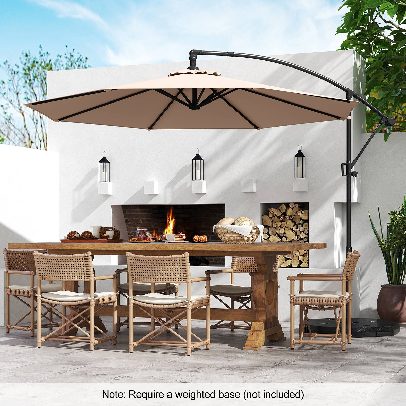 Note: Require a weighted base (not included)