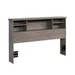 Sauder - River Ranch Bookcase Full Queen Headboard - Mystic Oak - Front_Zoom