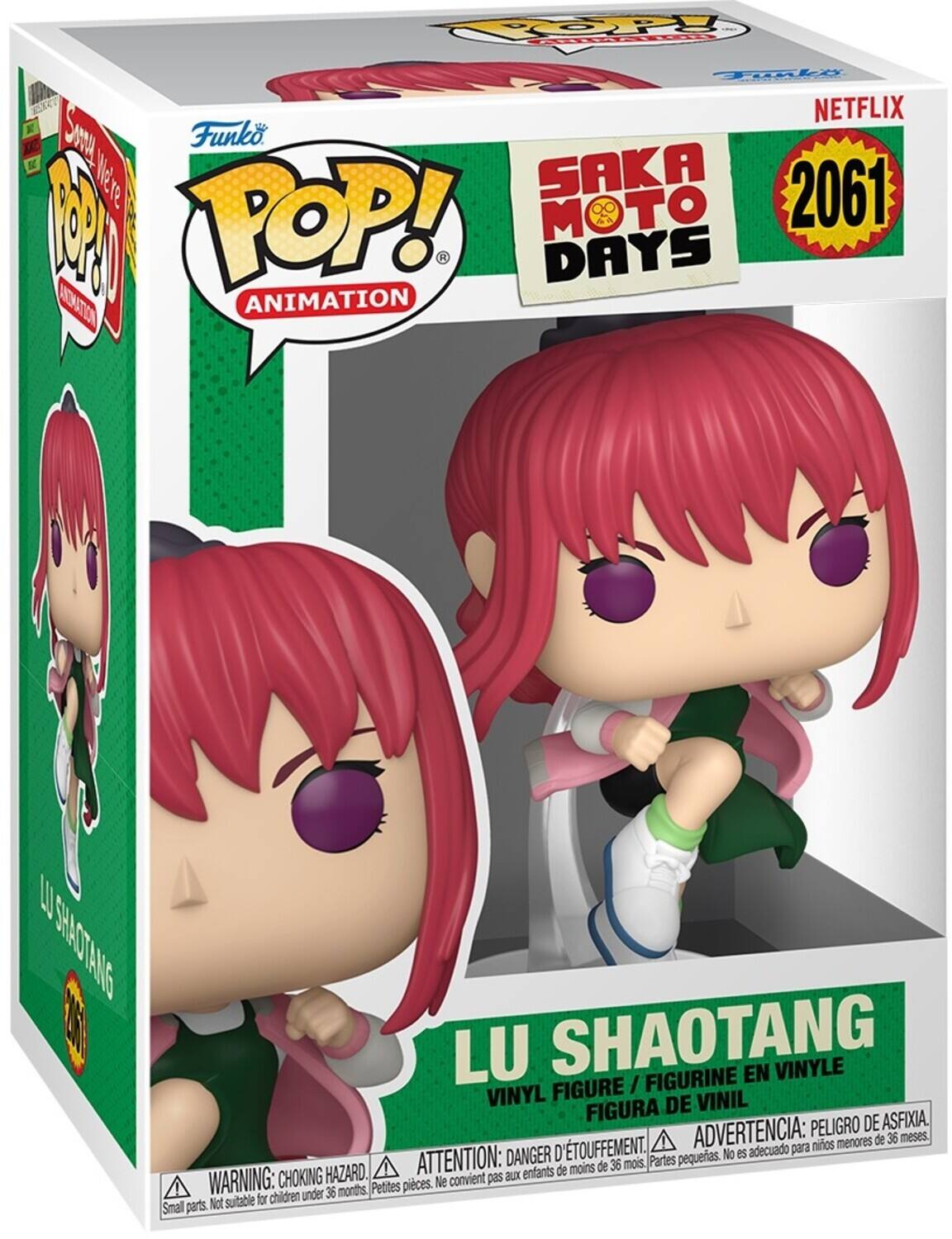 COP O Tol ERT NETFLIX K I S Funko S Nere ere C SAKA .. TO 2061 A POP! M DAYS ALDUATI ANIMATION L0 SHAOTANG Y5l LU SHAOTANG FIGURINE EN VINYLE VINYL FIGURE VINIL FIGURA DE PELIGRO DE ASFIXIA. D'TOUFFEMENT. ADVERTENCIA: para niños menores de 36 meses. DANGER petites. No es adecuado HAZARD ATTENTION: aux enfants de moins de 36 mois Partes WARNING: CHOKING Petites pièces. Ne convient pas for children under 36 months, Small parts. Not suitable