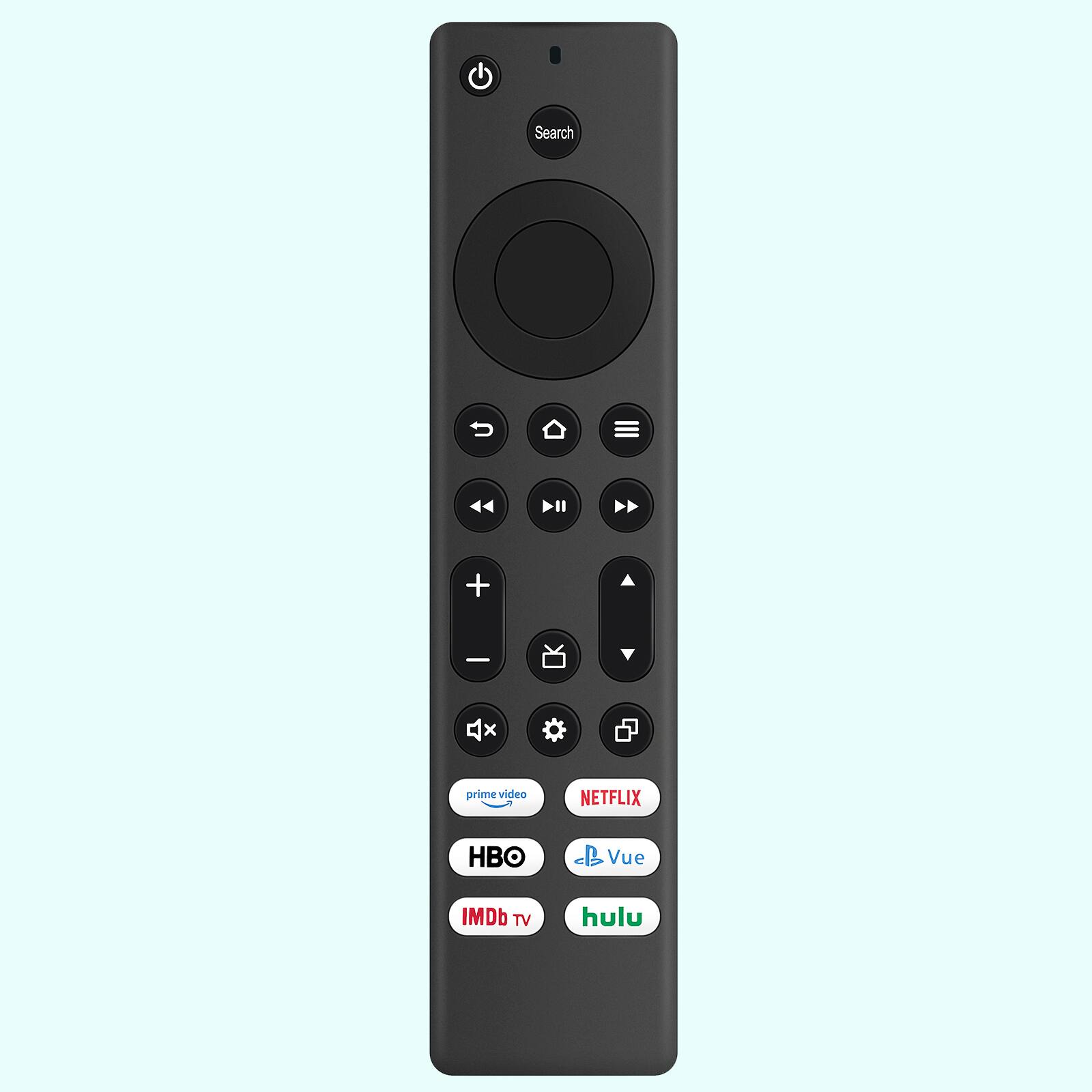 ALLIMITY - Universal Replacement Remote Control, Fit for Toshiba Insignia Pioneer TV TF-43A810U21 TF-32A710U21 TF-55A810U21 - Black