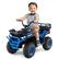 Alt View 9. Costway - Costway 24V Kids Ride on Electric ATV Car Toy with Spring Suspension & LED Lights USB - Navy.