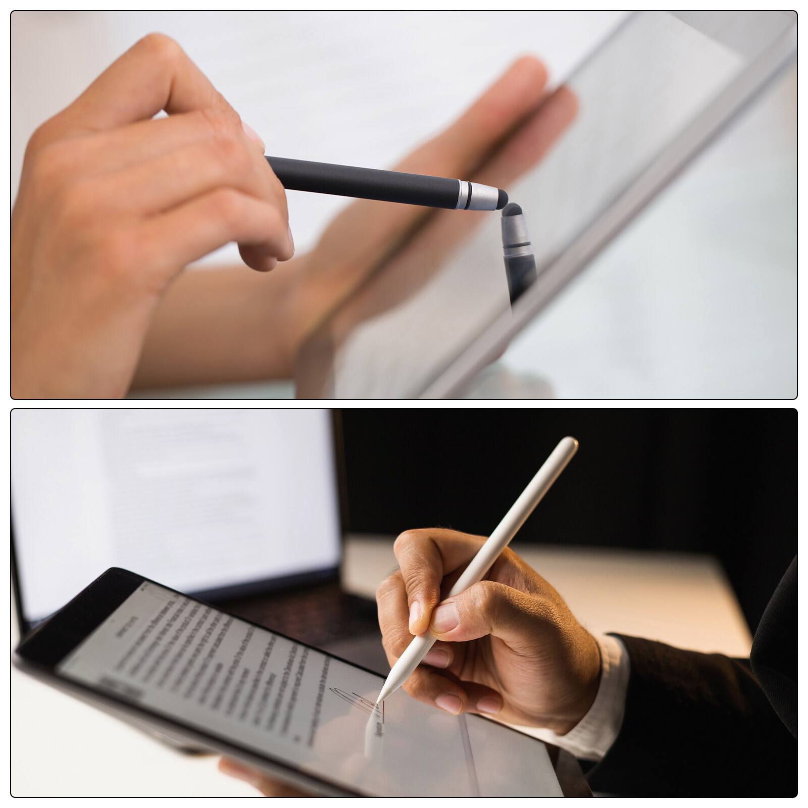 Alt View 6. Unique Bargains - 6 in 1 Metal Multitool Tech Tool Pen with Ballpoint Pen, Ruler, Screwdriver, Stylus, Level Gauge for Christmas - Blue.