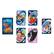 The image features a collection of Disney UNO cards, including a card with a picture of Stitch. There are a total of 10 cards in the set, each featuring a different Disney character. The cards are arranged in a way that showcases the various characters, making it an appealing display for Disney fans.