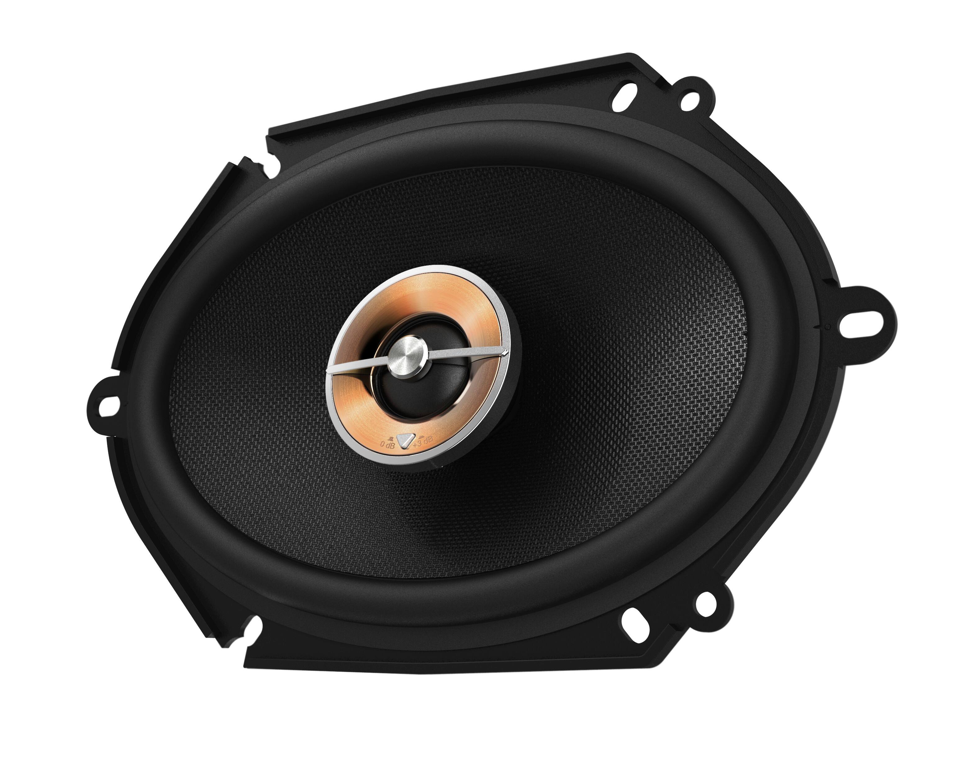 Alt View 10. Infinity - Infinity KAPPA-86CFX KAPPA 6x8 Inch Two-Way Car Audio Multielement Speakers - Black/Gray.