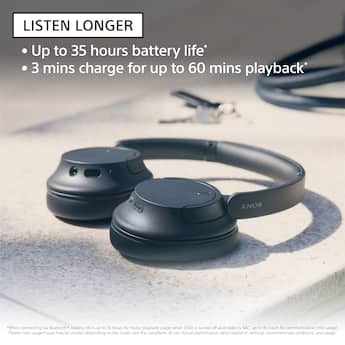 Sony WHCH720N Wireless Noise Cancelling Headphones Blue - Best Buy Sony WHCH720N Wireless Noise Cancelling Headphones Blue - Best Buy
