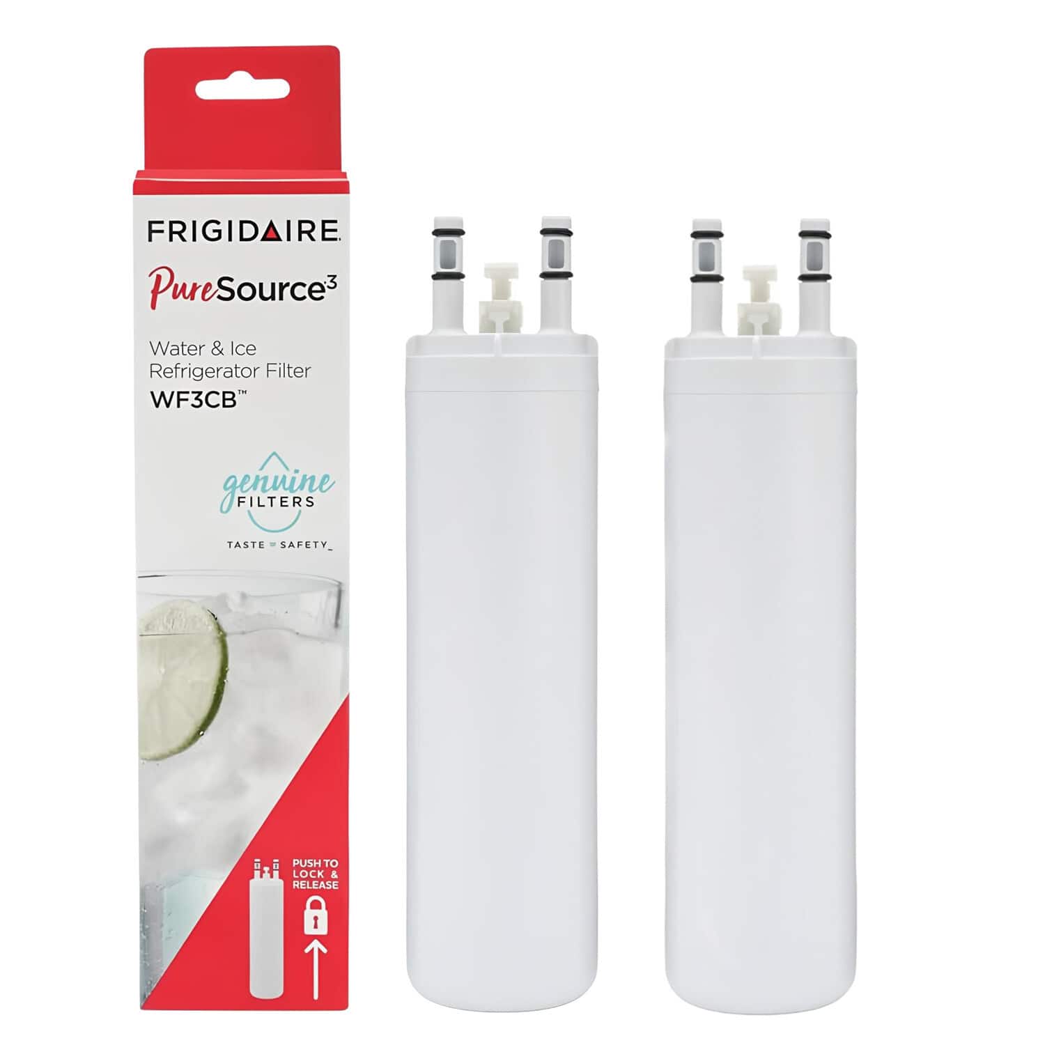 Frigidaire - WF3CB Puresource3 Refrigerator Water Filter 3 Pack