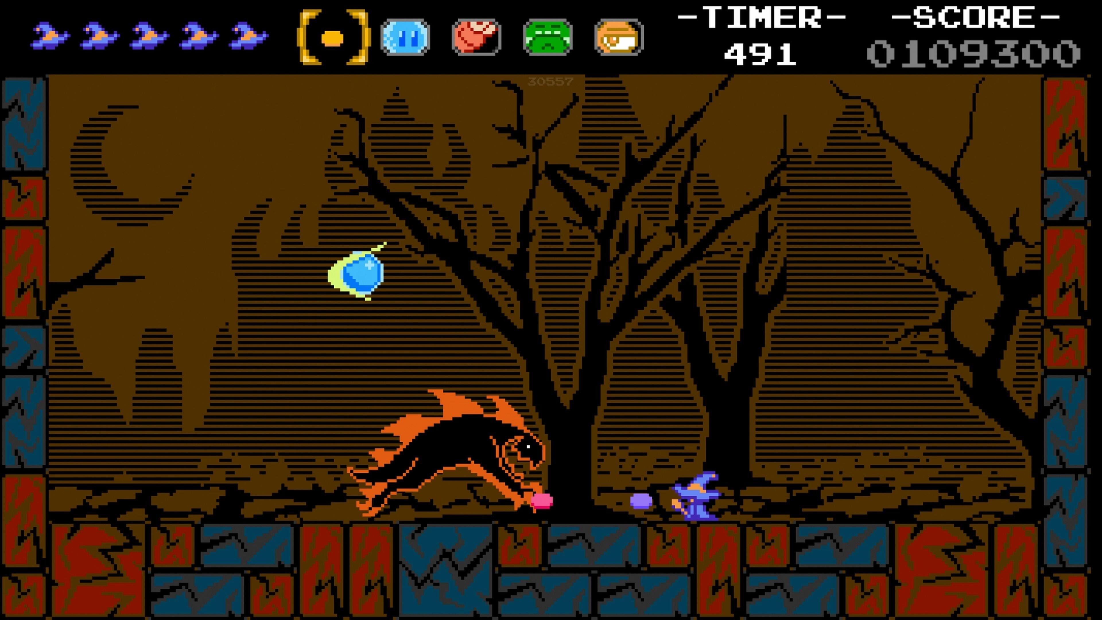 - TIMER - 491  
- SCORE - 0109300