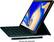 Left. Samsung - Book Cover Keyboard for Galaxy Tab S4 - Black.