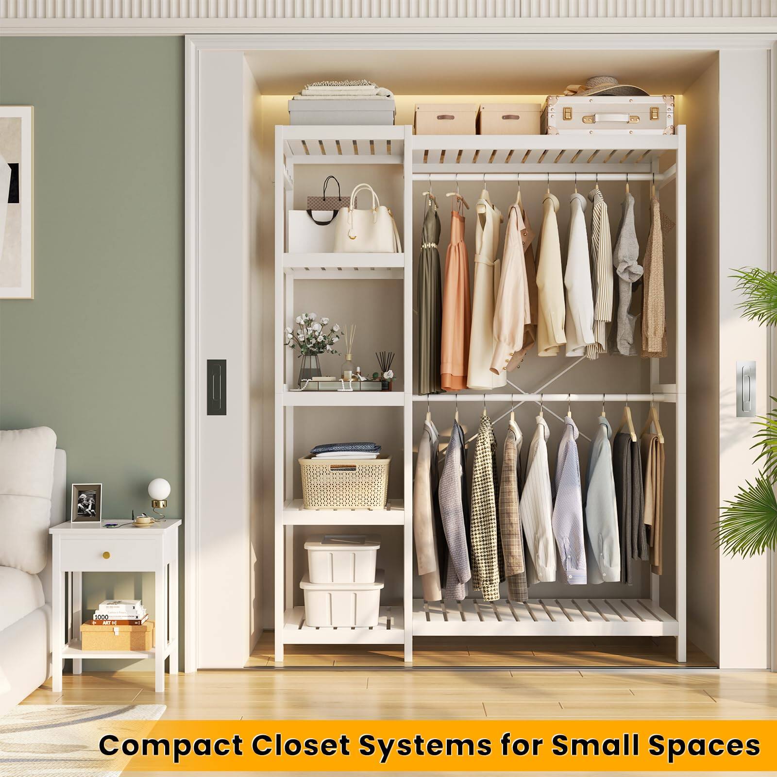 Compact Closet Systems for Small Spaces