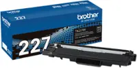 Front. Brother - TN227BK High-Yield Toner Cartridge - Black.
