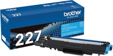Brother - TN227C High-Yield Toner Cartridge - Cyan - Front_Zoom