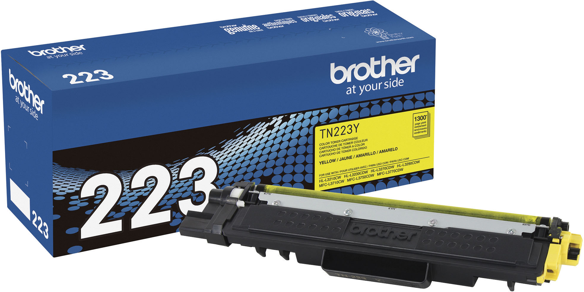 Brother - TN223Y Standard-Yield Toner Cartridge - Yellow