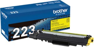 Brother - TN223Y Standard-Yield Toner Cartridge - Yellow - Front_Zoom
