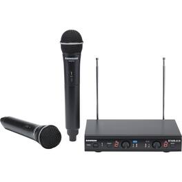 Samson - Stage 12-Channel Wireless Dynamic Microphone System - Black