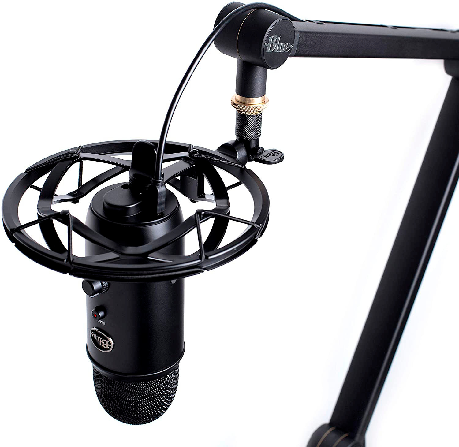  Logitech For Creators Blue Compass Premium Tube-Style  Microphone Broadcast Boom Arm with Internal Springs, Desktop Clamp &  Built-in Cable Management for Recording, Gaming, Streaming - Black : Sports  & Outdoors