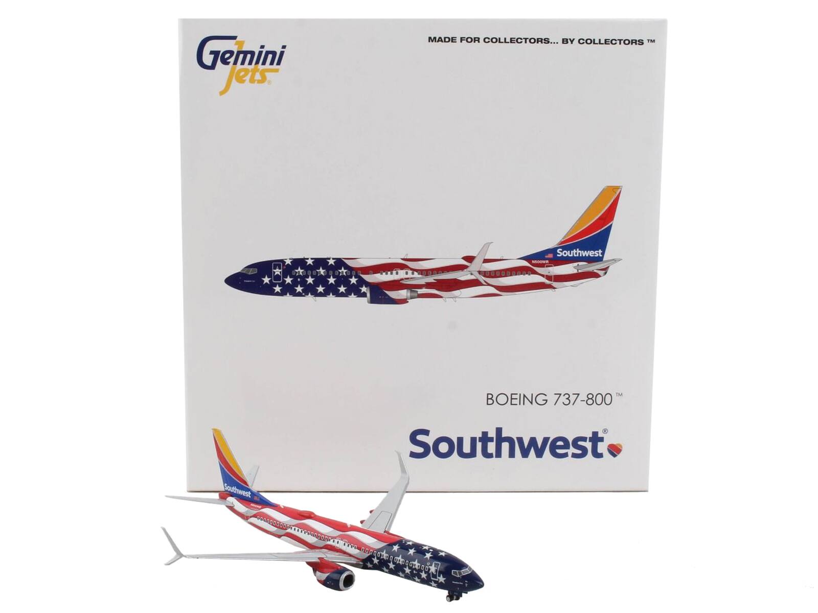 Gemini Jets  
MADE FOR COLLECTORS... BY COLLECTORS™  

BOEING 737-800  
Southwest