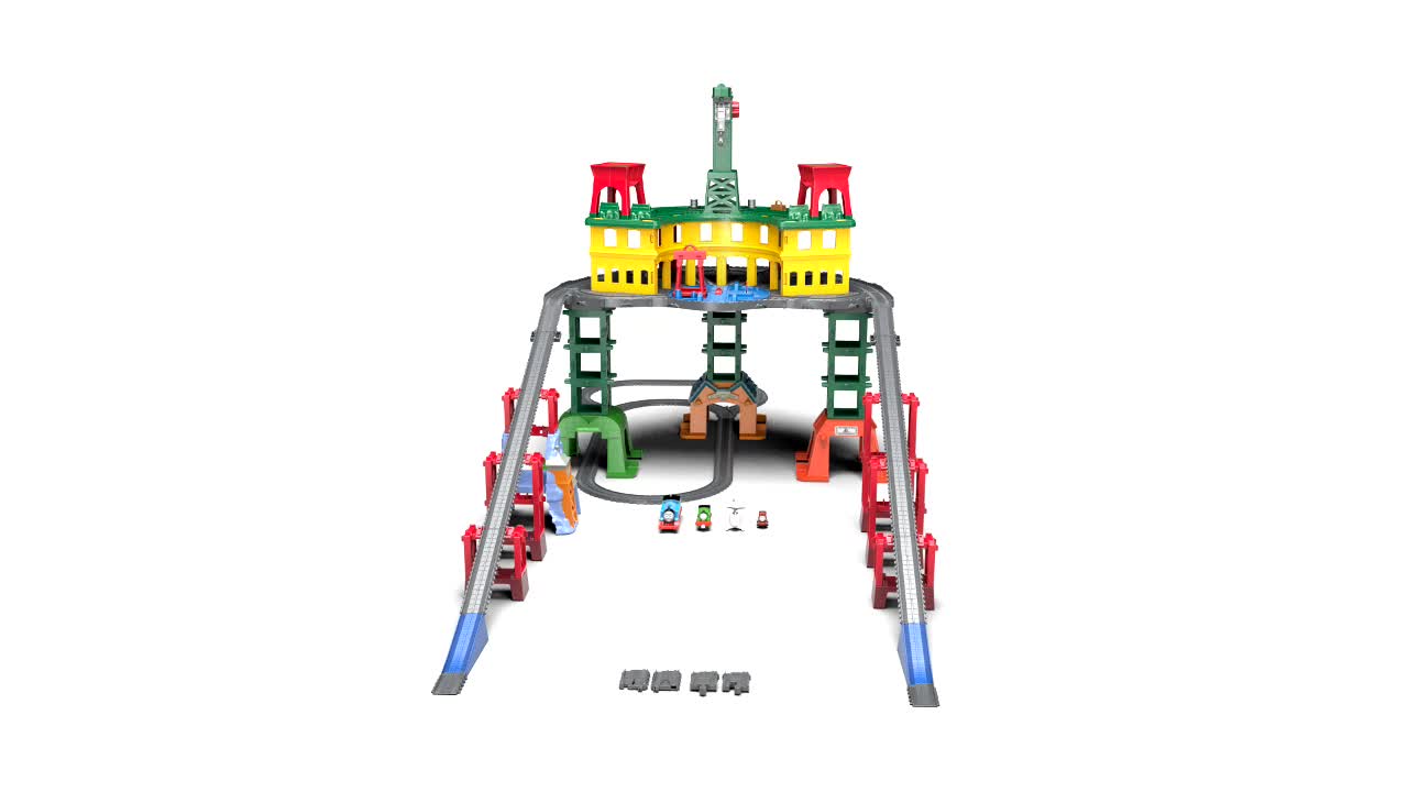 Fisher-Price Ersatz-Y-Gleis Für Thomas & Friends Super Station FGR22 – 2 Stück Im Set
