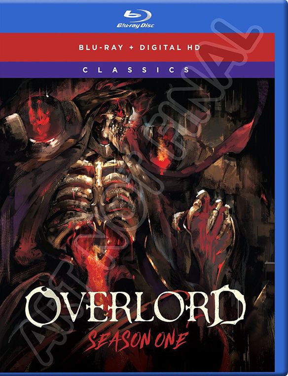 DVD Overlord Season 1 Series (1-13 End) +OVA English Subtitle +Tracking  Shipping