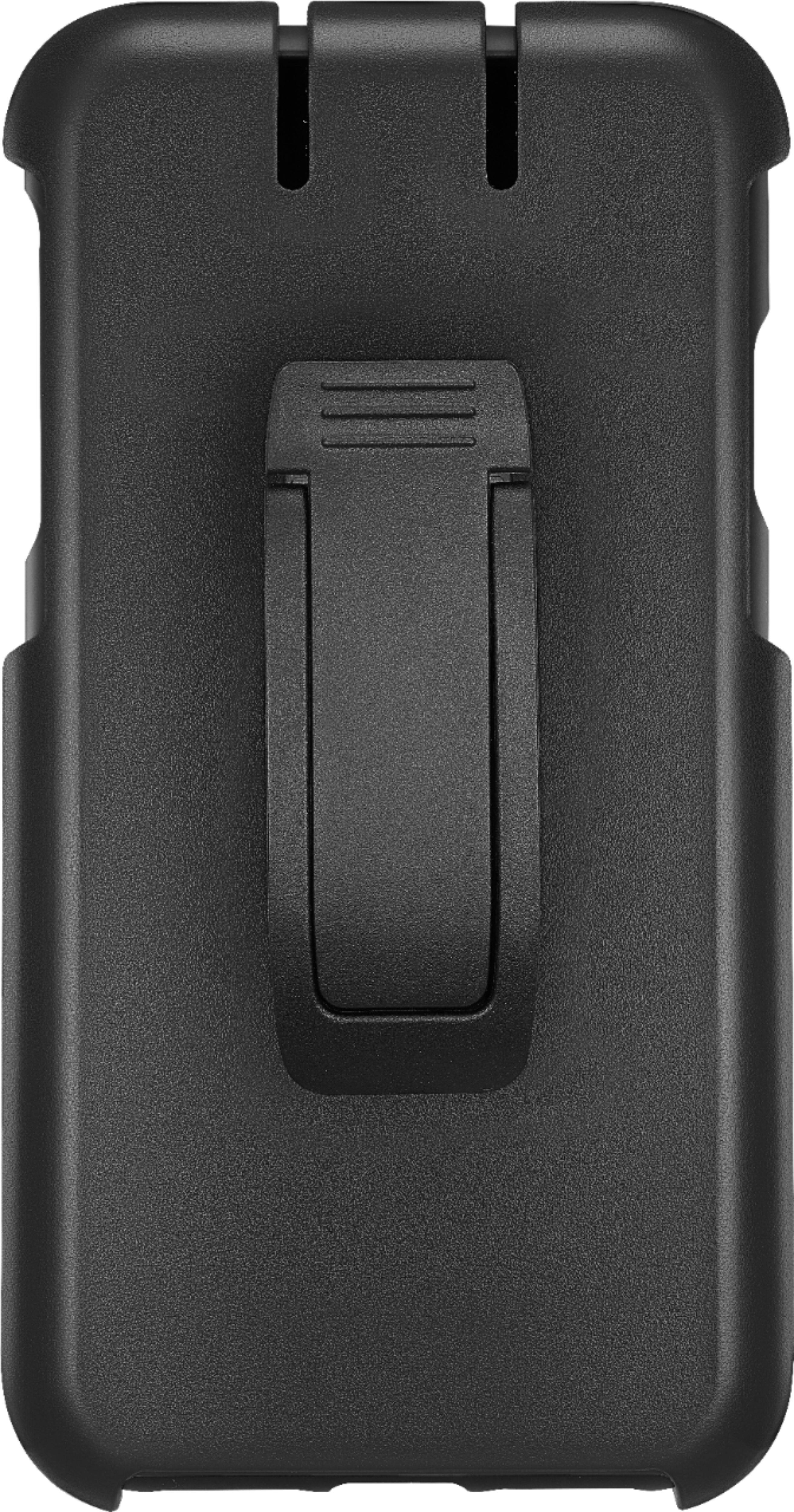 Alt View 12. Platinum™ - Holster/Kickstand Case for Apple® iPhone® XS Max - Black.