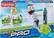 Left. Fisher-Price - Grow to Pro Triple Hit Baseball - Green/Blue/Gray.