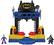 Front. Imaginext - DC Super Friends Battle Batcave Set - Black / Yellow / Blue.