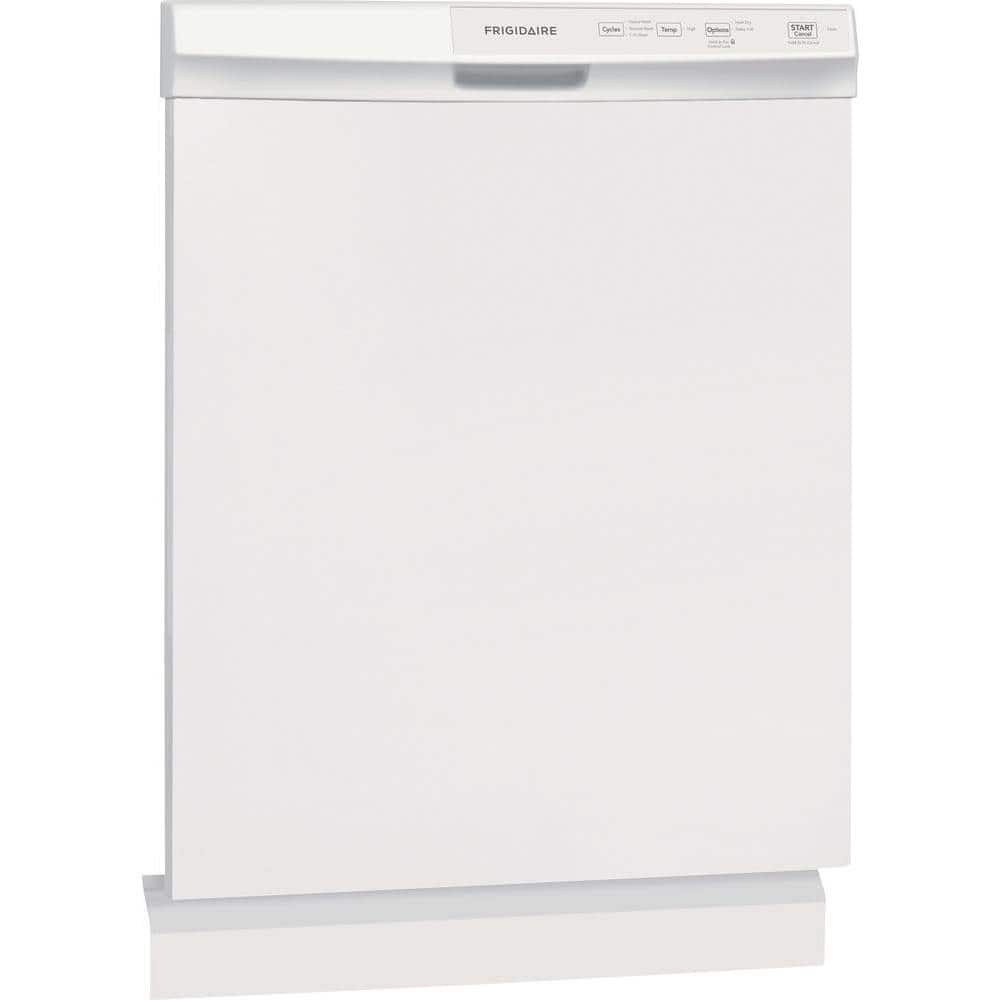 Angle. Frigidaire - Frigidaire 24" Built-In Dishwasher - White.