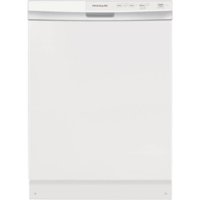 Frigidaire - 24" Front Control Tall Tub Built-In Dishwasher - White - Front_Zoom
