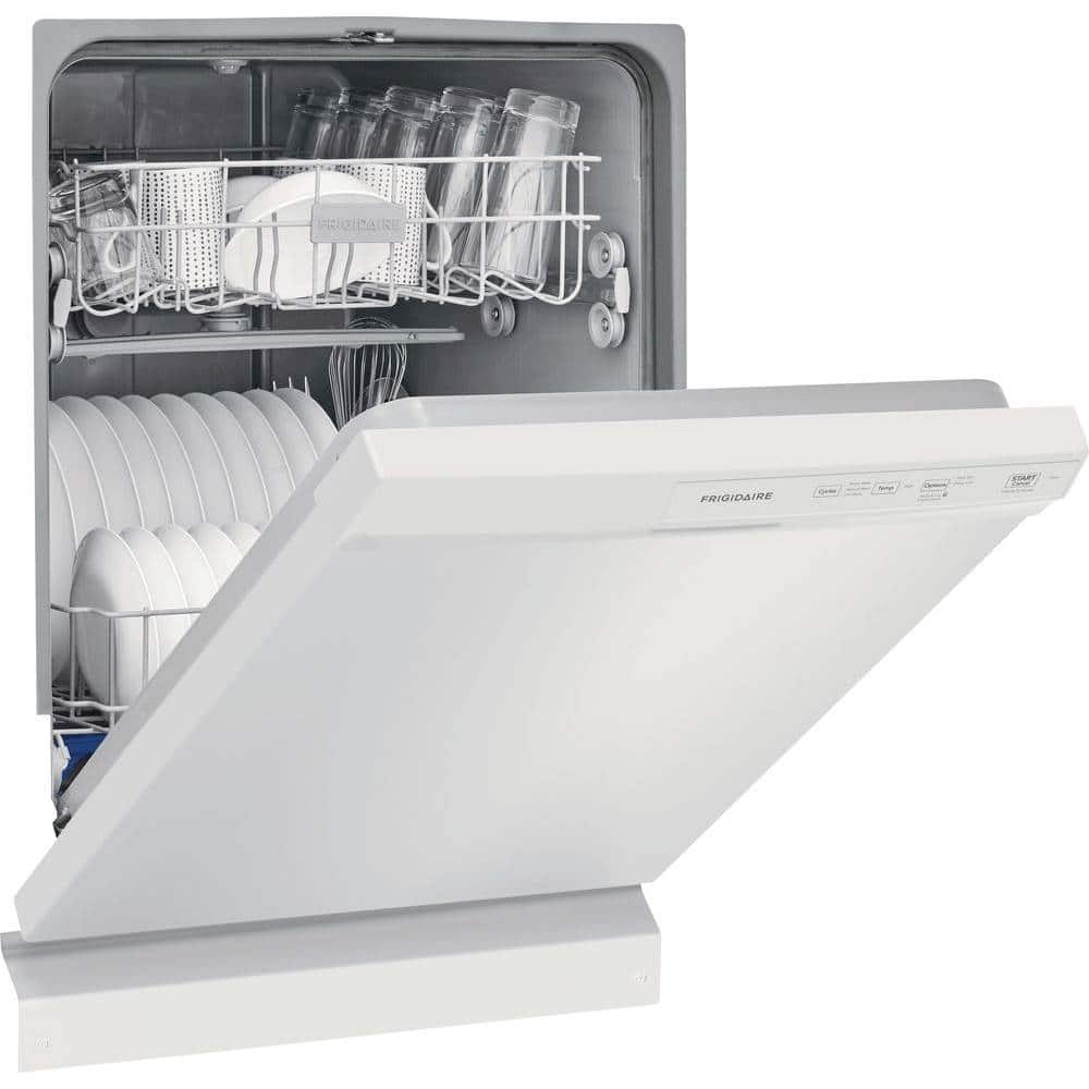 Alt View 16. Frigidaire - Frigidaire 24" Built-In Dishwasher - White.