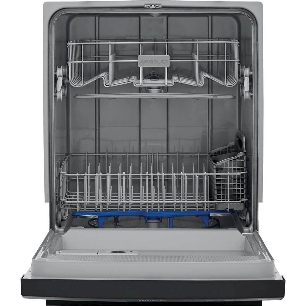 Alt View 15. Frigidaire - Frigidaire 24" Front Control Built-In Dishwasher, 60dba - Black.