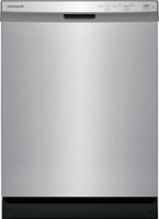 Frigidaire - 24" Front Control Tall Tub Built-In Dishwasher - Stainless steel - Front_Zoom