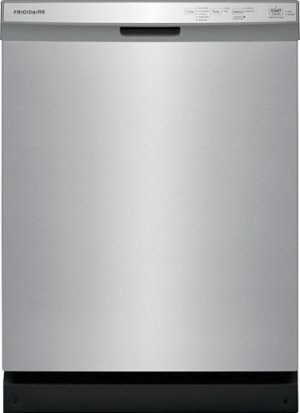 Frigidaire 24" Front Control Built-In Dishwasher, 55dba - Stainless steel