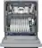 Alt View 11. Frigidaire - Frigidaire 24" Front Control Built-In Dishwasher, 55dba - Stainless Steel.