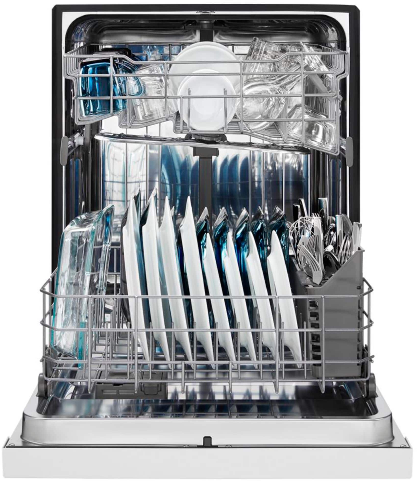Alt View 14. Maytag - 24" Front Control Built-In Dishwasher with Stainless Steel Tub - Stainless Steel.