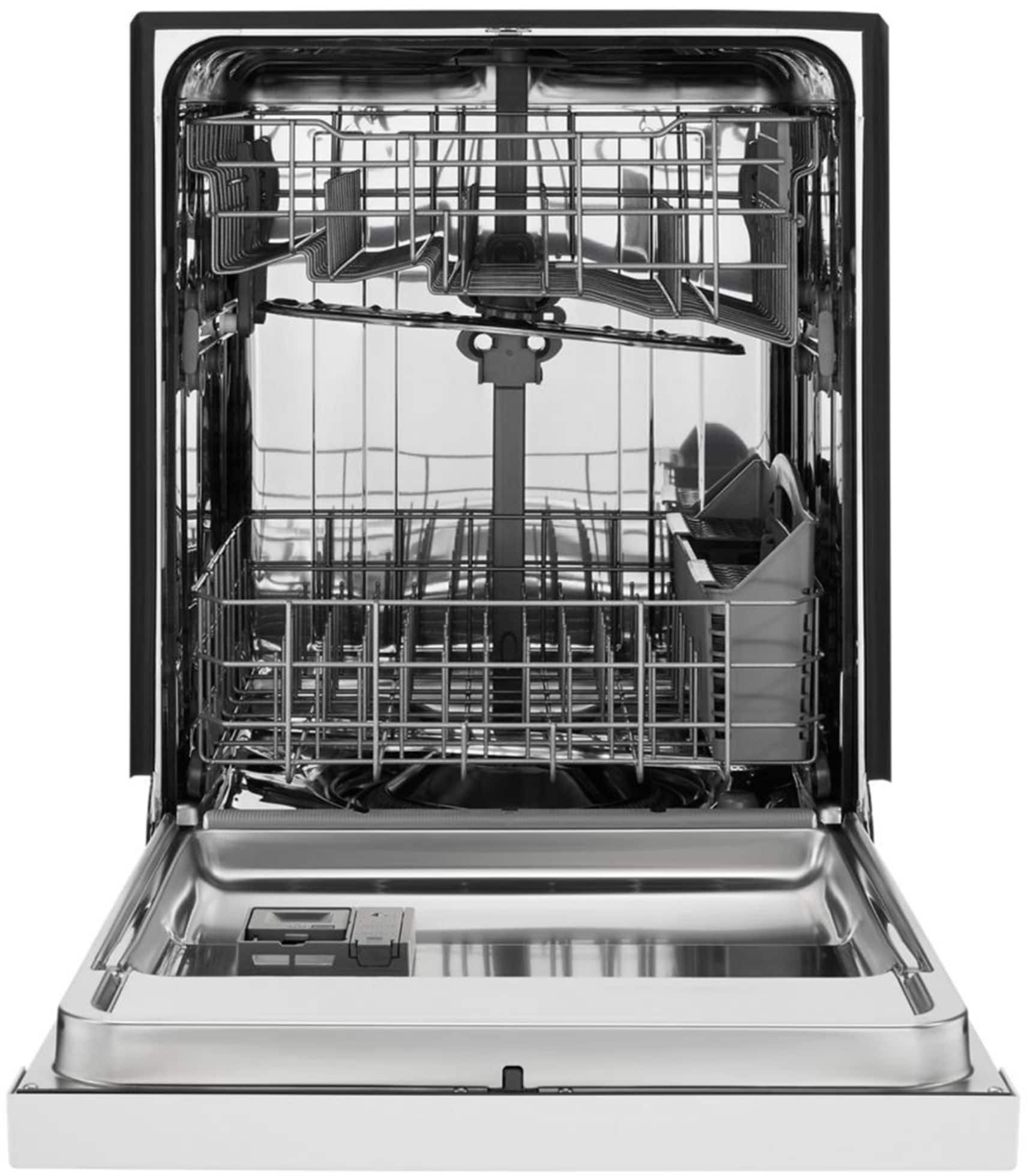 Alt View 15. Maytag - 24" Front Control Built-In Dishwasher with Stainless Steel Tub - Stainless Steel.