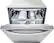 Alt View 1. LG - 24" Top-Control Built-In Smart Wifi-Enabled Dishwasher with Stainless Steel Tub, Quadwash, and 3rd Rack - Stainless Steel.