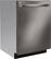 Angle. LG - 24" Top-Control Built-In Smart Wifi-Enabled Dishwasher with Stainless Steel Tub, Quadwash, and 3rd Rack - Black Stainless Steel.