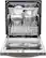 Alt View 11. LG - 24" Top-Control Built-In Smart Wifi-Enabled Dishwasher with Stainless Steel Tub, Quadwash, and 3rd Rack - Black Stainless Steel.
