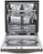 Alt View Zoom 12. LG - 24" Top-Control Built-In Smart Wifi-Enabled Dishwasher with Stainless Steel Tub, Quadwash, and 3rd Rack - Black stainless steel.