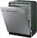 Left. Samsung - 24" Front Control Built-In Dishwasher - Stainless Steel.