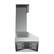 Left. Forno Appliances - Orvieto 30'' Wall Mount Vented Range Hood - Silver.