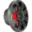 Angle. KICKER - KM Series 6-1/2" 2-Way Marine Speakers with Polypropylene Cones Pair - Charcoal And White.