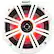 Front. KICKER - KM Series 6-1/2" 2-Way Marine Speakers with Polypropylene Cones Pair - Charcoal And White.