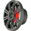 Left. KICKER - KM Series 6-1/2" 2-Way Marine Speakers with Polypropylene Cones Pair - Charcoal And White.